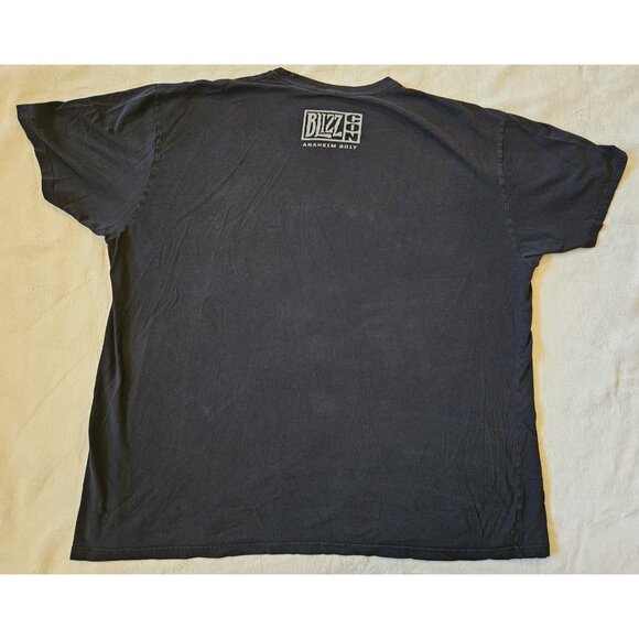 2017 BlizzCon Hearthstone Overwatch Starcraft Heroes of the Storm T-Shirt 3XL - Picture 5 of 8